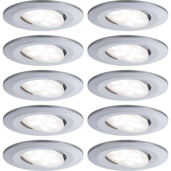 Paulmann Zestaw Calla IP65 3-st regulacja regulacja temperatury ruchoma 560lm 10x6,5W 230/12V Biały