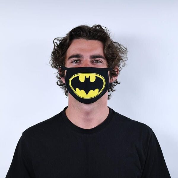 Batman Batman - Maseczka ochronna 2 sztuki, 3 warstwy filtrujące