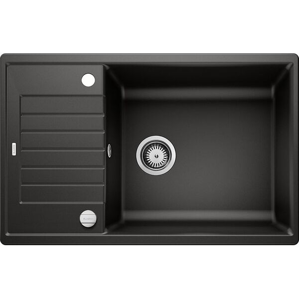 Zlewozmywak Blanco Zia XL 6 S Compact Silgranit czarny z korkiem automatycznym (526018)