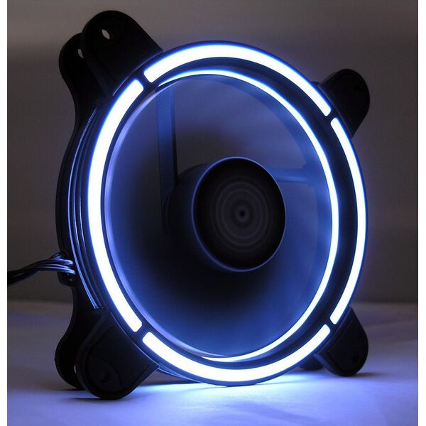 Wentylator LC-Power 120 mm RGB 2-pack + Pasek LED + Hub + Pilot (LC-CF-RGB-COMBO)