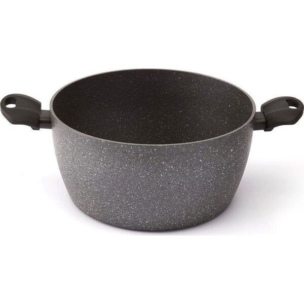 Florina Garnek aluminiowy Florina Lava Stone szary 28 cm 7 l