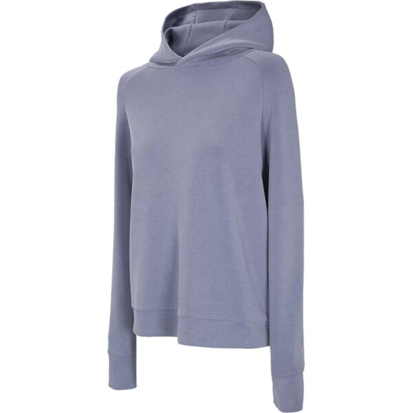 4f 4F Women's Hoodie H4L21-BLD017-32S Niebieskie XS