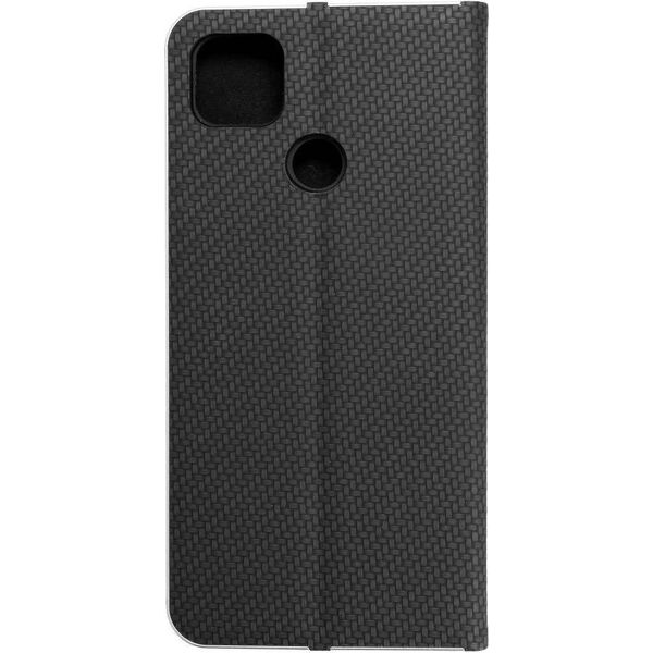 Kabura Forcell LUNA Book Carbon do XIAOMI Redmi 9C / 9C NFC czarny