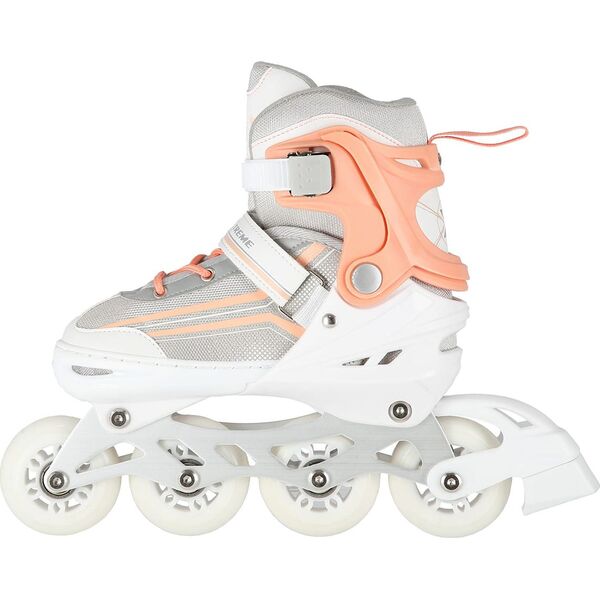 Rolki Nils Extreme NH18190 z wymienną płozą regulowane białe r. 34-38 8668644 5907695589269