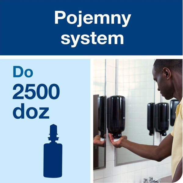 Dozownik do mydła Tork Tork Dozownik do mydła w piance - Czarny