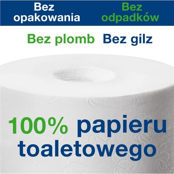 Tork Tork Dozownik do papieru toaletowego bez gilzy, T7 Czarny