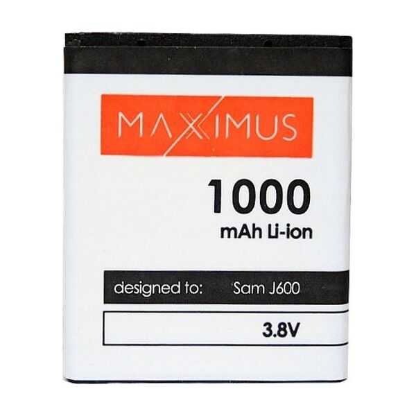 Bateria Maxximus BAT MAXXIMUS SAM J600 1000mAh Li-ion AB483640BU