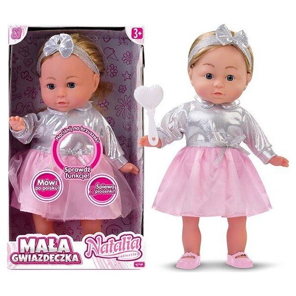 Artyk Lalka Natalia Mała gwiazdeczka w bluzce 36 cm