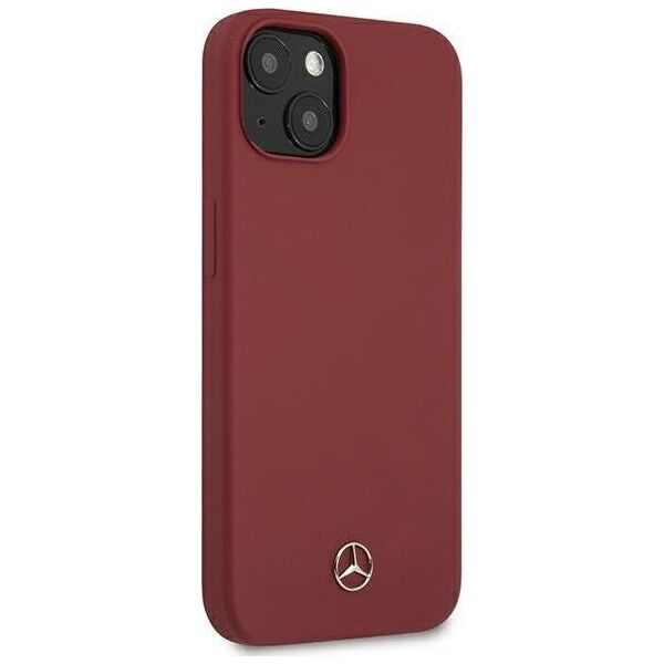 Mercedes Mercedes MEHCP13SSILRE iPhone 13 mini 5,4" czerwony/red hardcase Silicone Line