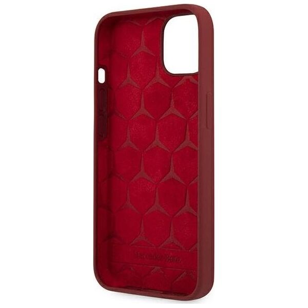 Mercedes Mercedes MEHCP13SSILRE iPhone 13 mini 5,4" czerwony/red hardcase Silicone Line