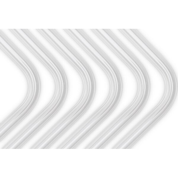 EK Water Blocks EK Water Blocks EK-Loop Hard Tube 14/10mm Acryl, gebogen 90 Grad - 80cm, 6 Stück