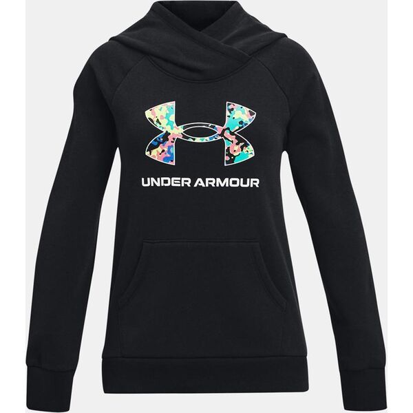 Under Armour Bluza UA Girl's Rival Logo Hoodie 1366399 001 1366399 001 czarny XL