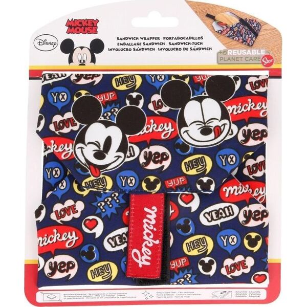 Mickey Mouse Mickey Mouse - Wielorazowa owijka śniadaniowa