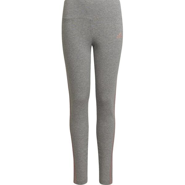 Adidas Legginsy adidas 3S Tight Jr HD4368 HD4368 szary 134 cm