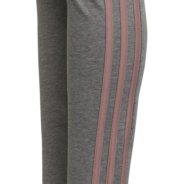 Adidas Legginsy adidas 3S Tight Jr HD4368 HD4368 szary 134 cm