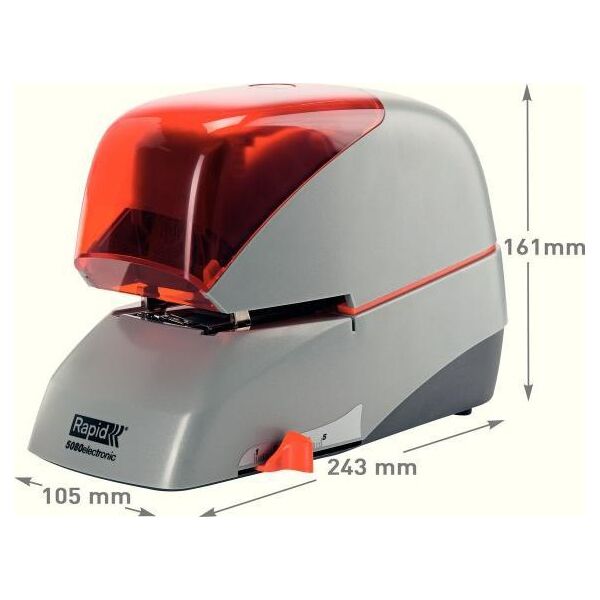 Zszywacz Rapid Zszywacz elektryczny Supreme 5080e srebrny 80 kartek RAPID 20993411