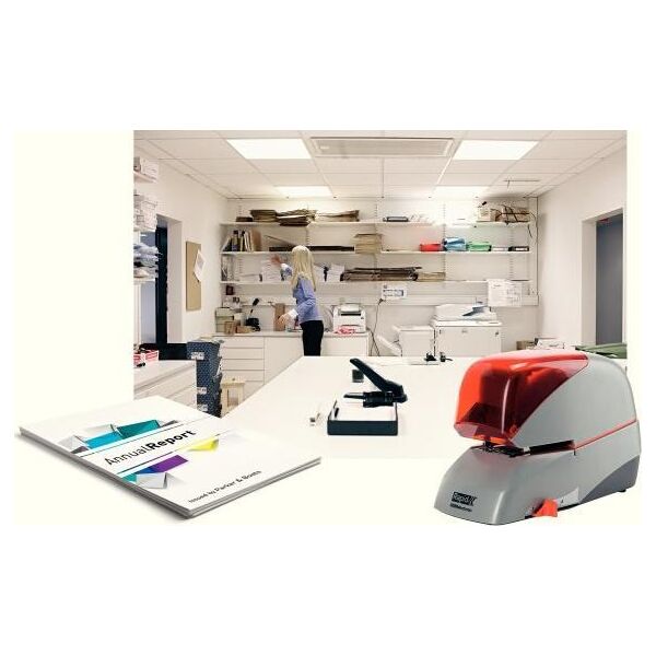Zszywacz Rapid Zszywacz elektryczny Supreme 5080e srebrny 80 kartek RAPID 20993411