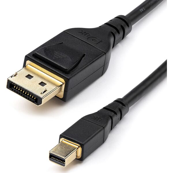 Kabel StarTech DisplayPort Mini - DisplayPort 2m czarny (DP14MDPMM2MB)