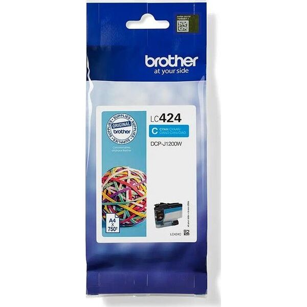 Tusz Brother Brother Ink Cart. LC-424C for DCP-J1200DW cyan LC424C