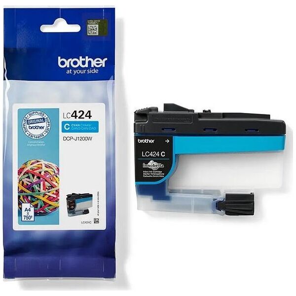 Tusz Brother Brother Ink Cart. LC-424C for DCP-J1200DW cyan LC424C