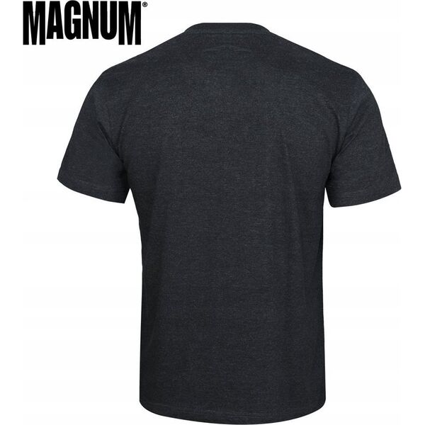 Magnum KOSZULKA MAGNUM ESSENTIAL T-SHIRT 2.0 BLACK MELANGE XXXL