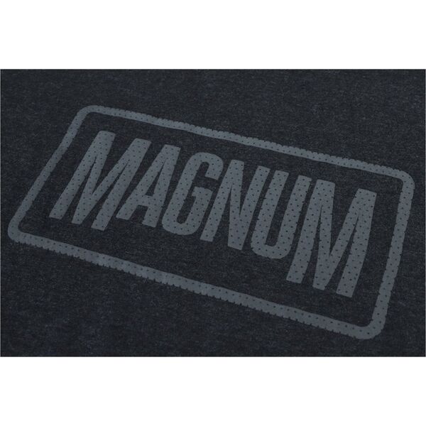 Magnum KOSZULKA MAGNUM ESSENTIAL T-SHIRT 2.0 BLACK MELANGE XXXL