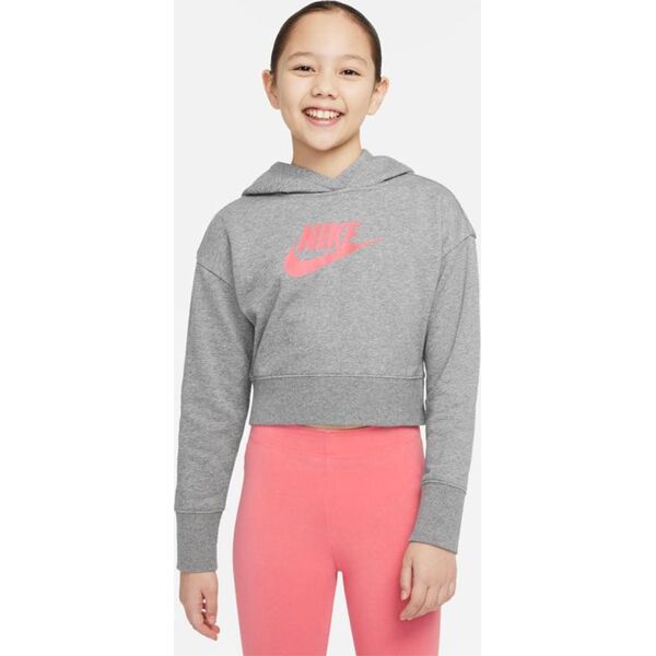 Nike Bluza Nike Sportswear Club Girls DC7210 092 DC7210 092 szary XL (158-170cm)