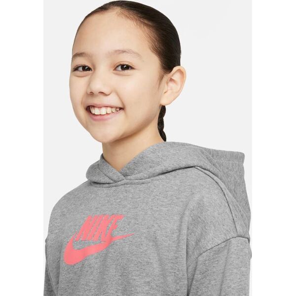Nike Bluza Nike Sportswear Club Girls DC7210 092 DC7210 092 szary XL (158-170cm)
