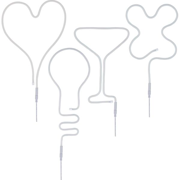 Taśma LED Paulmann Neon Colorflex USB mix 4x1m kolorów: niebieski, pomarańczowy, różowy, zielony 4x5W 5V
