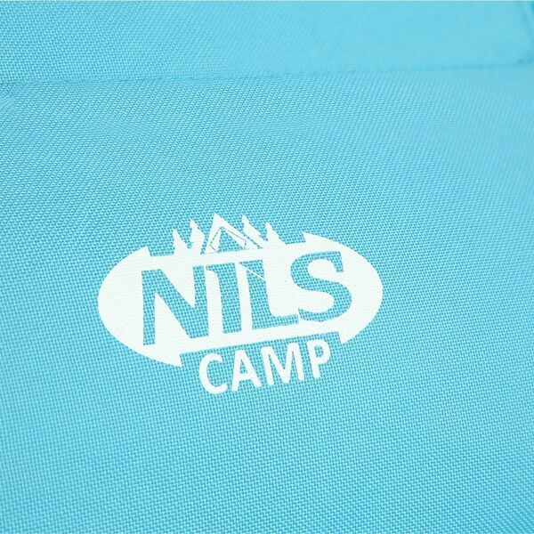 Nils Extreme NC3136 NIEBIESKI KRZESŁO PLAŻOWE Z PODUSZKĄ NILS CAMP