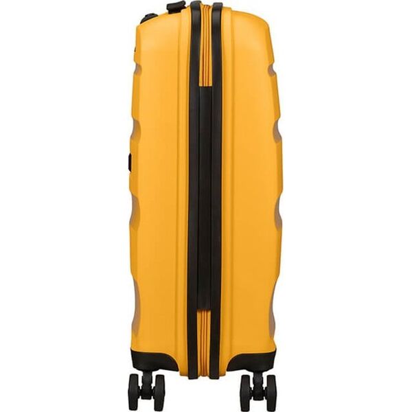 American Tourister Mała kabinowa walizka AMERICAN TOURISTER BON AIR DLX 134849 Żółta