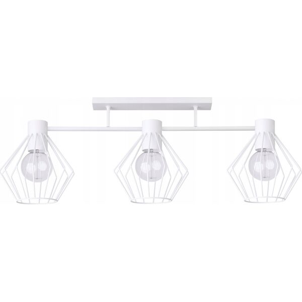 Lampa sufitowa Sigma Viki 3 31761 plafon lampa sufitowa 3x60W E27 biały