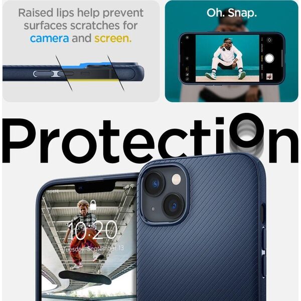 Spigen Etui Spigen Mag Armor Apple iPhone 14 Plus Navy Blue