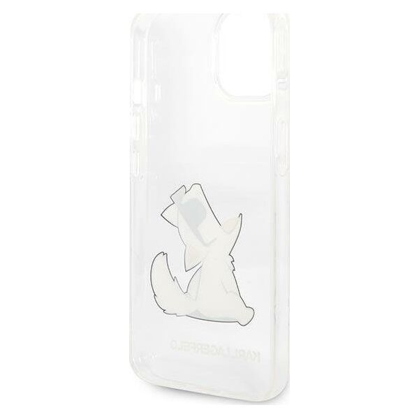 Karl Lagerfeld Etui Karl Lagerfeld KLHCP14MCFNRC Apple iPhone 14 Plus hardcase przeźroczysty/transparent Choupette Fun