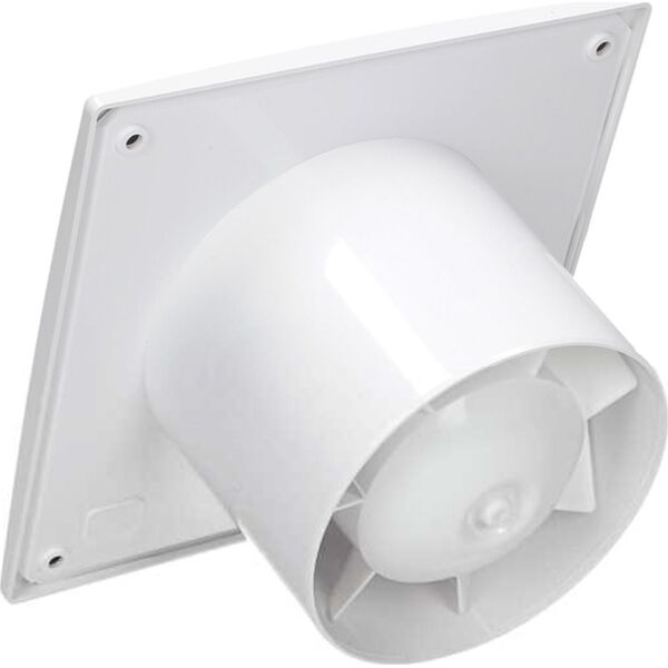AWENTA Wentylator łazienkowy dwubiegowy Wa fi100 64/85m3/h 5/12W 230V z wyłącznikiem sznurkowym biały Awenta WA100DW