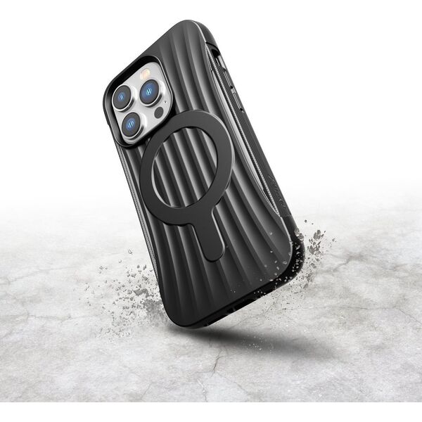 Raptic Clutch Built Case etui iPhone 14 Pro z MagSafe pokrowiec plecki czarny