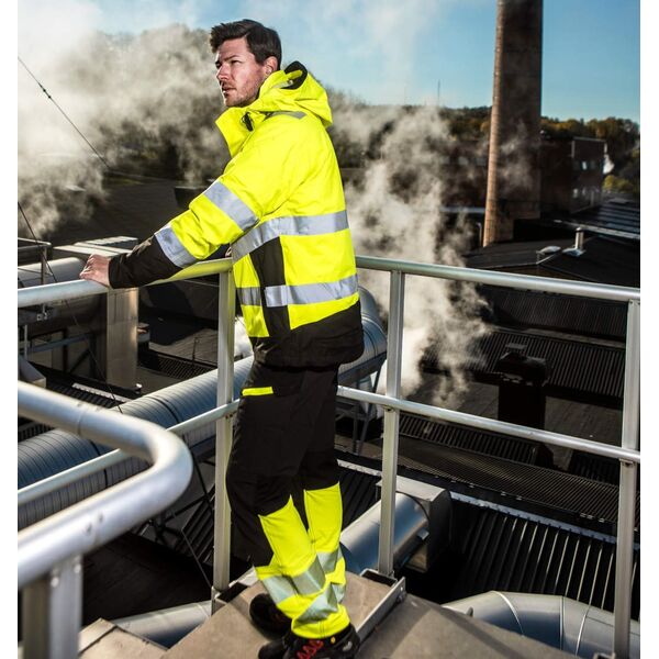 Projob Kurtka Odblaskowa ProJob 6446 3in1 Yellow/Navy