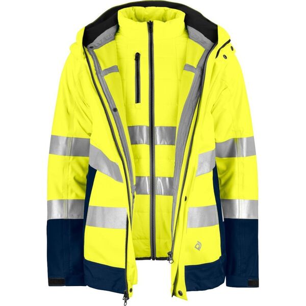 Projob Kurtka Odblaskowa ProJob 6446 3in1 Yellow/Navy 12360740 7316220647516