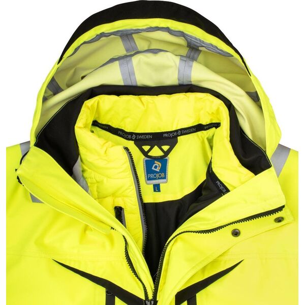 Projob Kurtka Odblaskowa ProJob 6446 3in1 Yellow/Navy 12360740 7316220647516