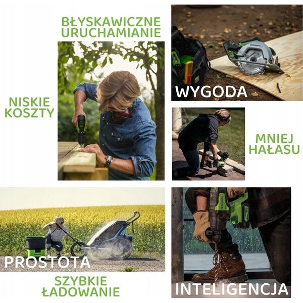 Piła szablasta Greenworks 24V piła szablasta Greenworks G24SS