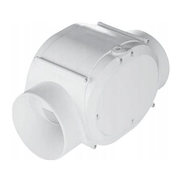 AWENTA Wentylator kanałowy turbinowy Awenta VTR100DT fi100mm 42/70m3/h 12/22,5W 230V z wyłącznikiem czasowym biały
