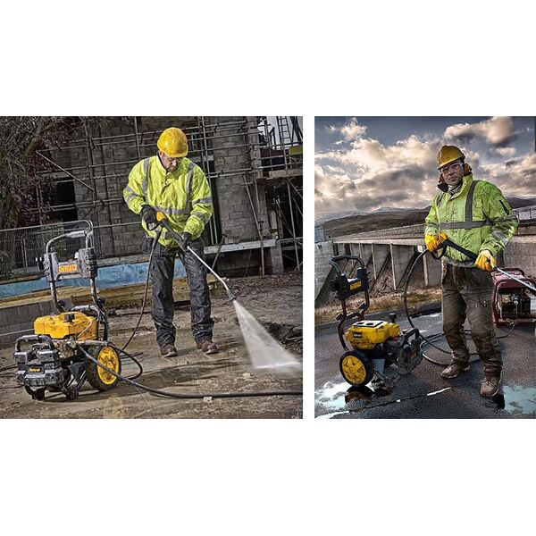 Myjka ciśnieniowa Dewalt myjka ciśnieniowa 7400w 230ba, 840l/h 3f/indukc./p.brass
