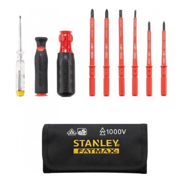 Stanley ZESTAW WKRĘTAKÓW VDE MULTI-BIT 10SZT.