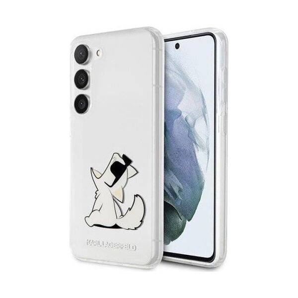Karl Lagerfeld Etui Karl Lagerfeld KLHCS23MCFNRC Samsung Galaxy S23+ Plus transparent hardcase Choupette Fun