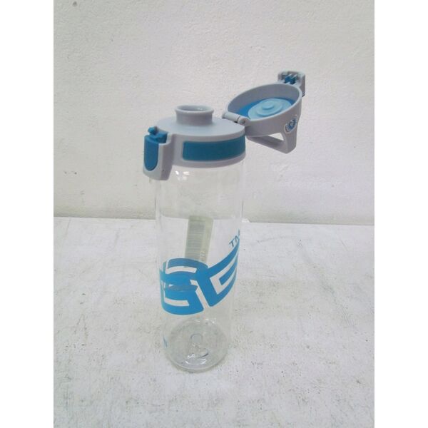 SIGG SIGG drinking bottle Total Clear One MyPlanet "Aqua" 0.75L (transparent/light blue, one-hand closure ONE)