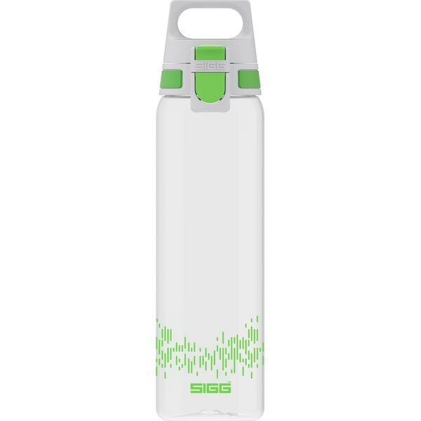 SIGG SIGG drinking bottle Total Clear One MyPlanet "Green" 0.75L (transparent/light green, one-hand closure ONE)