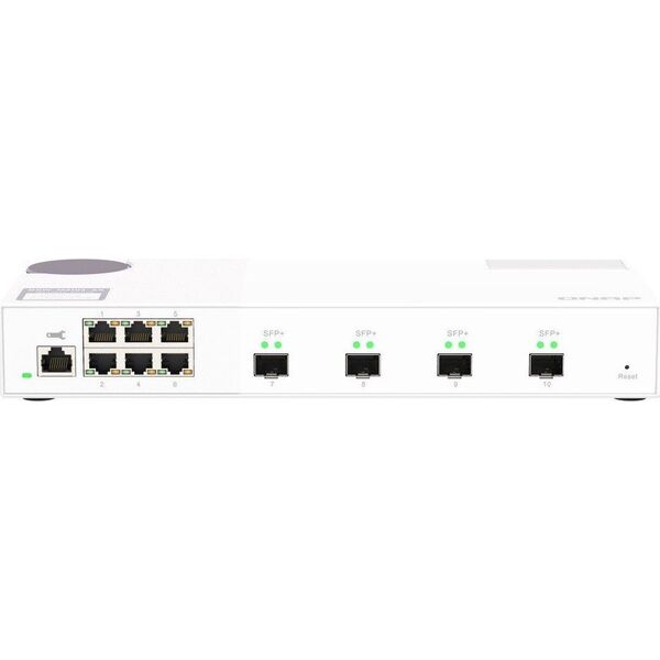 Switch Qnap Przełšcznik QSW-M2106-4S 6x 2.5GbE RJ45 4x10GbE SFP