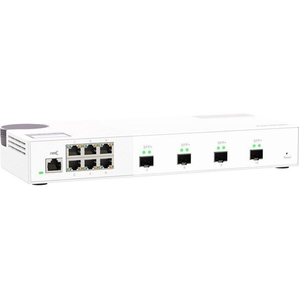 Switch Qnap Przełšcznik QSW-M2106-4S 6x 2.5GbE RJ45 4x10GbE SFP