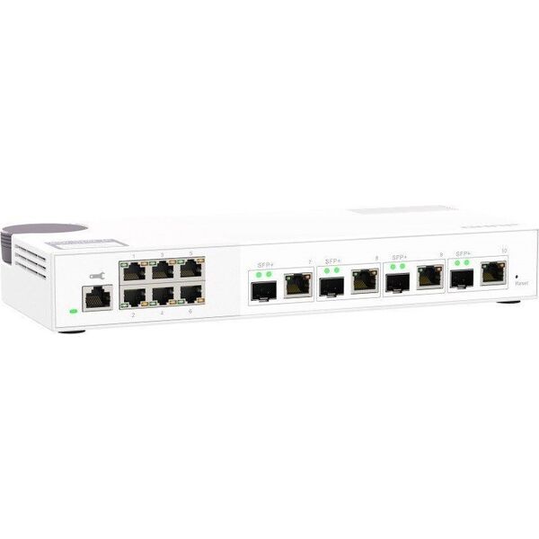 Switch Qnap Przełšcznik QSW-M2106-4C 6x 2.5GbE RJ45 4x10GbEcombo