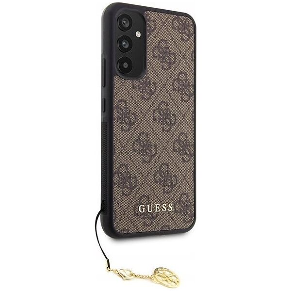 Guess Etui Guess GUHCSA34GF4GBR Samsung Galaxy A34 5G brązowy/brown hardcase 4G Charms Collection